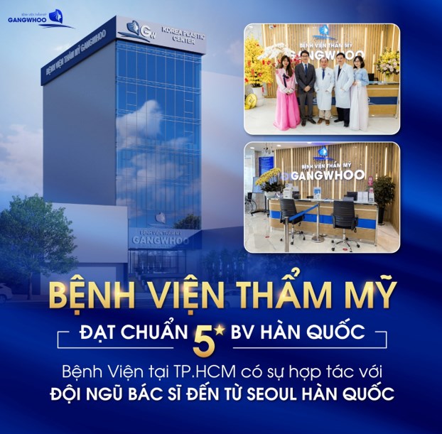 Thẩm mỹ Hàn Quốc Gangwhoo - một trong số ít cơ sở đạt tiêu chuẩn Hàn Quốc tại Việt Nam