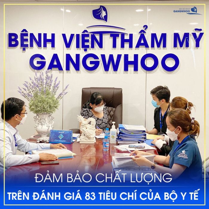 BVTM Gangwhoo tự hào đạt 5/5 tiêu chí an toàn phẫu thuật theo tiêu chí đánh giá của Bộ Y tế